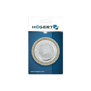 Fazékkefe csapos 75 mm, sárgaréz, 0.3 mm, HÖGERT HT7D702