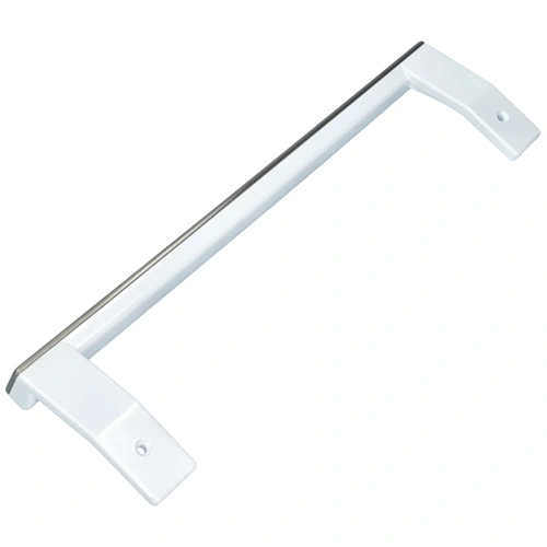 Fogantyú, normáltér, ívelt, fehér, műanyag (eredeti) BEKO hűtőgép