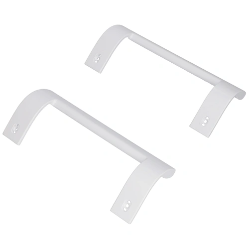 Fogantyú pár, ívelt, fehér, műanyag (eredeti) BEKO hűtőgép