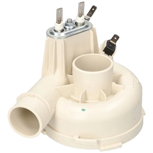 Fűtőbetét + Szivattyúház (eredetivel megegyező minőség) GORENJE/MORA mosogatógép