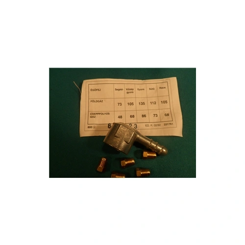 Fúvóka készlet PB-re ZANUSSI /RENDELÉSRE