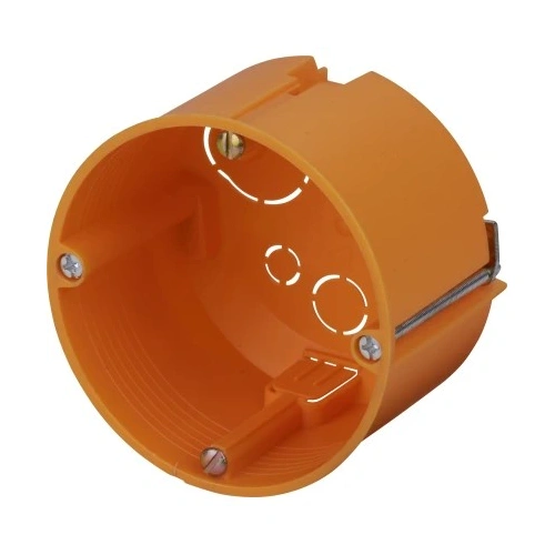 Gipszkarton doboz 1-es, 68x61 mm mély, narancssárga