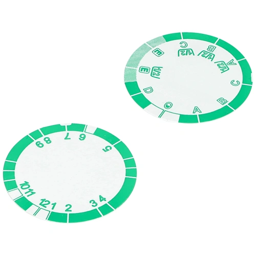 Gombfelirat (12 programos, E betűnél pöttyös felület) HAJDU ENERGOLUX EATON