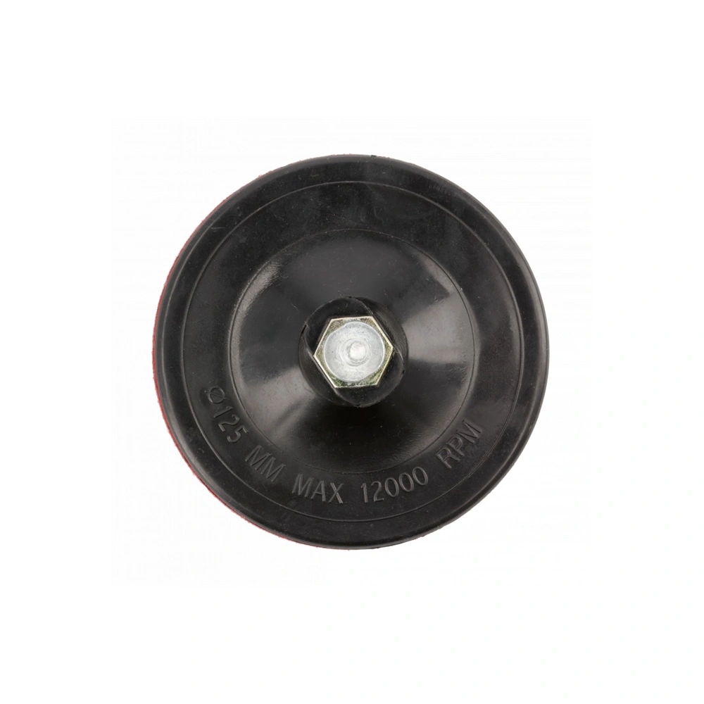 Gumitányér tépőzáras, 125  mm, HÖGERT HT8D210  / RENDELÉSRE