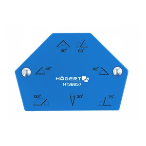 Hegesztő szögmérő mágneses, 100 mm, HÖGERT HT3B657  / RENDELÉSRE