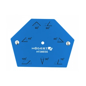 Hegesztő szögmérő mágneses, 120 mm, HÖGERT HT3B656  / RENDELÉSRE