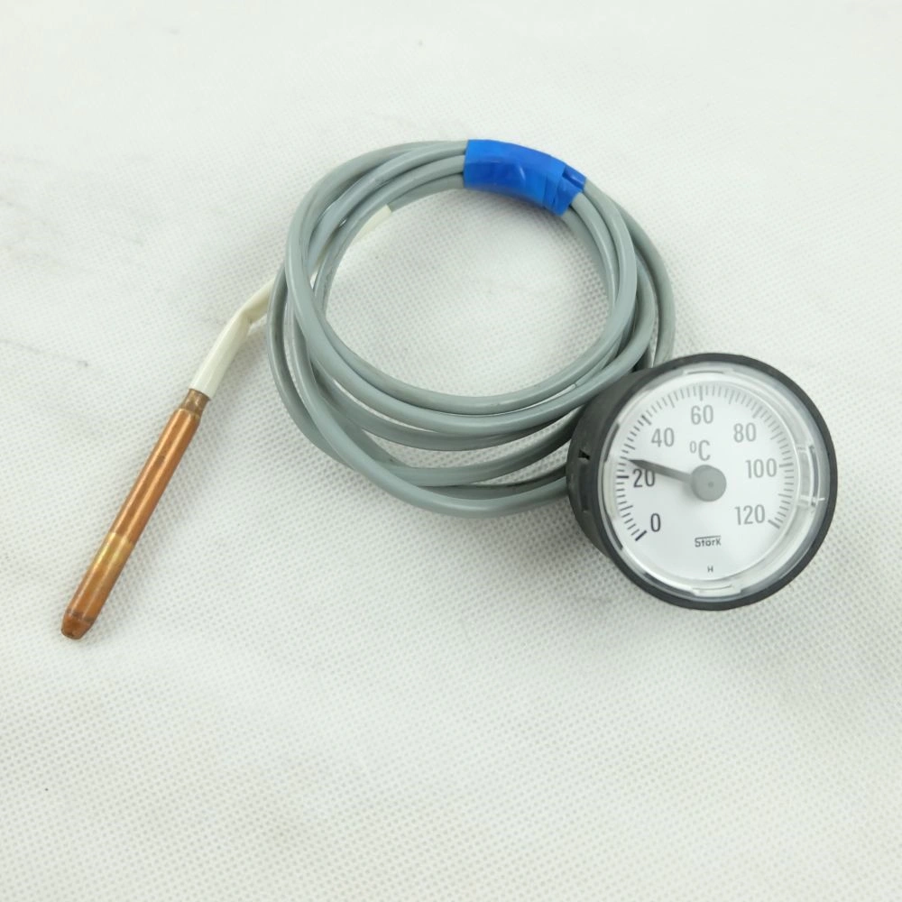 Hőmérő 0-120°C kerek / RENDELÉSRE