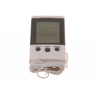 Hőmérő digitális, óra, páratartalom mérő DT2, 1.5V AAA / RENDELÉSRE
