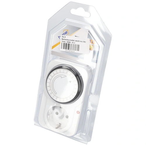 Időkapcsoló, mechanikus, beltéri, 24h/15min, HOME  TG 3