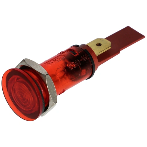 KIFUTÓ Glimlámpa piros menetes tömített vízmentes 1W