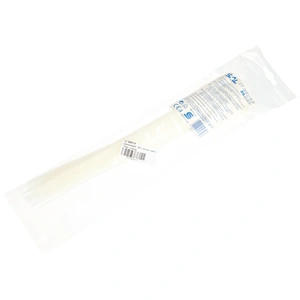 Kábelkötegelő, 300 x 4,8 mm, natúr, 25db / csomag