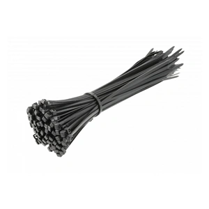 Kábelkötegelő 3,6 x 200mm, fekete, 100db/csomag HÖGERT HT2C706