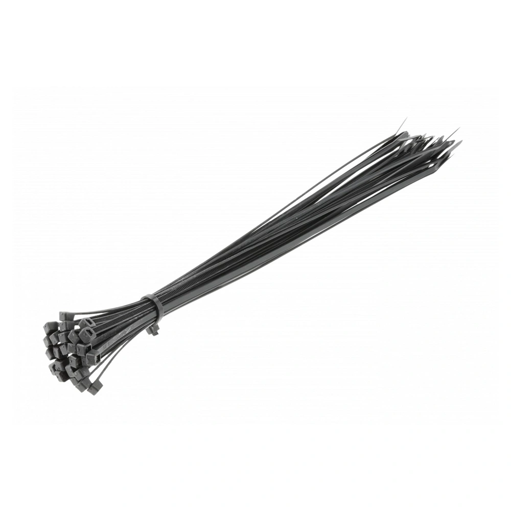 Kábelkötegelő 3,6 x 300mm, fekete, 25db/csomag HÖGERT HT2C707