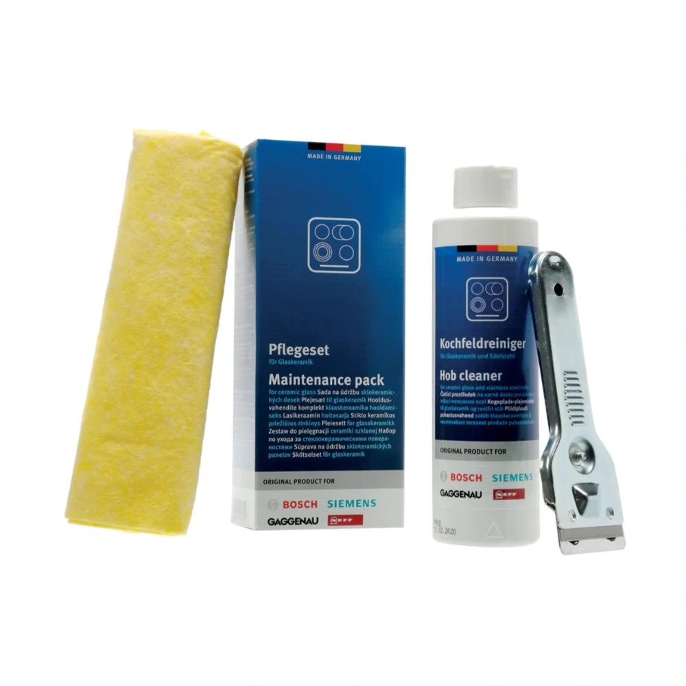Karbantartó csomag (eredeti) BOSCH tűzhely, indukciós főzőlap tisztító