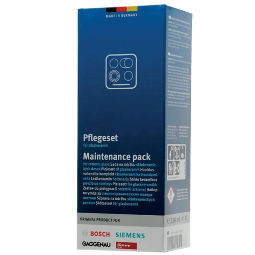 Karbantartó csomag (eredeti) BOSCH tűzhely, indukciós főzőlap tisztító
