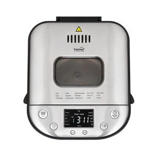 Kenyérsütő, 710 W, 15 program, 500 g, 750 g, 900 g kenyérsütés, rozsdamentes, HOME HG KS 900