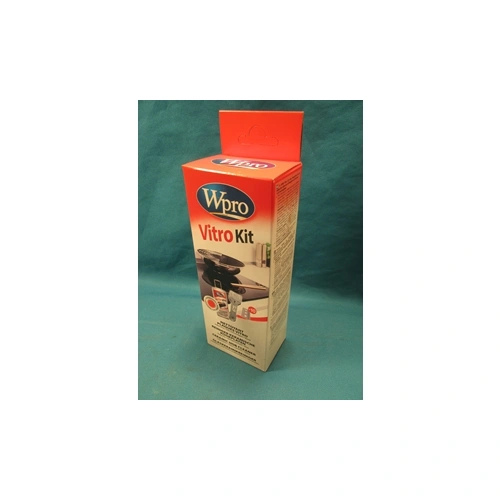 Kerámialap tisztító szett (Activ Vitro + kaparó + 10db penge) WPRO KVC004 / RENDELÉSRE