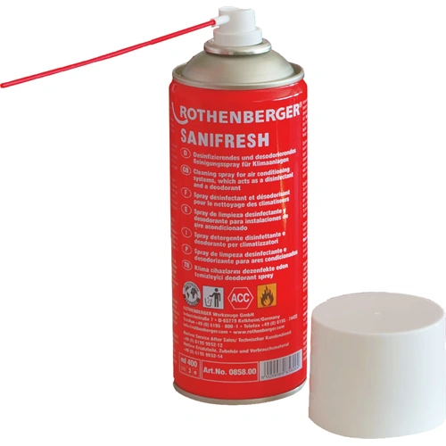 Klímatisztító spray, 400 ml, Sanifresh, ROTHENBERGER 085800-1 / RENDELÉSRE