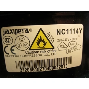 Kompresszor NC1114Y (eredeti) GORENJE/MORA hűtőgép / RENDELÉSRE