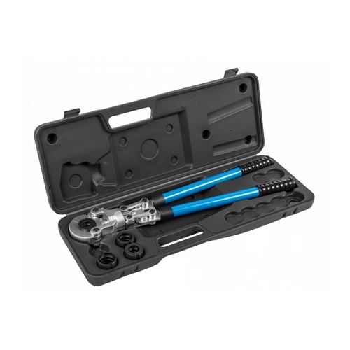 Krimpelő fogó készlet ALPEX (5 rétegű) csövekhez 16/20/26/32 mm átmérőhöz, 25 év garancia, HÖGERT HT1P1645 / RENDELÉSRE