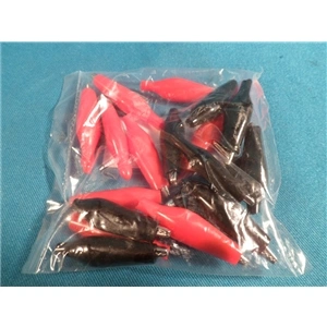 Krokodilcsipesz bliszteres (10piros+10fekete/csomag) / RENDELÉSRE