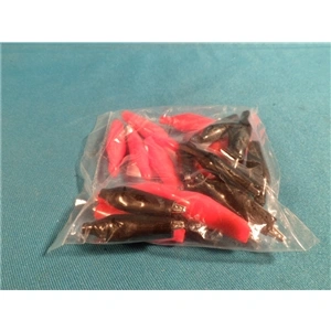 Krokodilcsipesz bliszteres (10piros+10fekete/csomag) / RENDELÉSRE