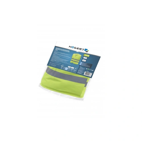 Láthatósági mellény sárga XL, HÖGERT HT5K231-XL