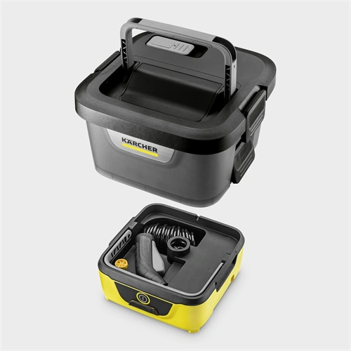 Magasnyomású mobil kültéri tisztító klímaberendezéshez, 8 liter, 10,8 V, beépített akku, Karcher OC4