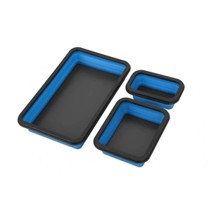 Mágneses tál, összecsukható, 3db, HÖGERT HT4R523