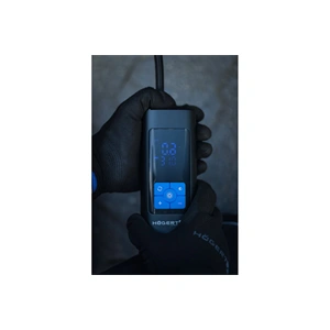 Mini kompresszor, Power bank és LED fény funckióval. 10 bar, 80w, 6000mAh, HT8G626