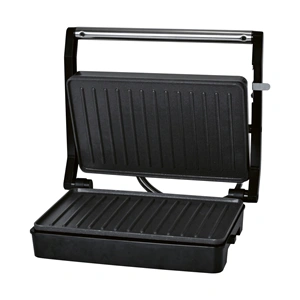 Mini kontakt grill, teljesítmény 800-1000 W, tapadásmentes, túlmelegedés elleni védelem HOME HG KG 01 / RENDELÉSRE
