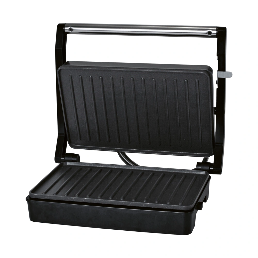 Mini kontakt grill, teljesítmény 800-1000 W, tapadásmentes, túlmelegedés elleni védelem HOME HG KG 01 / RENDELÉSRE