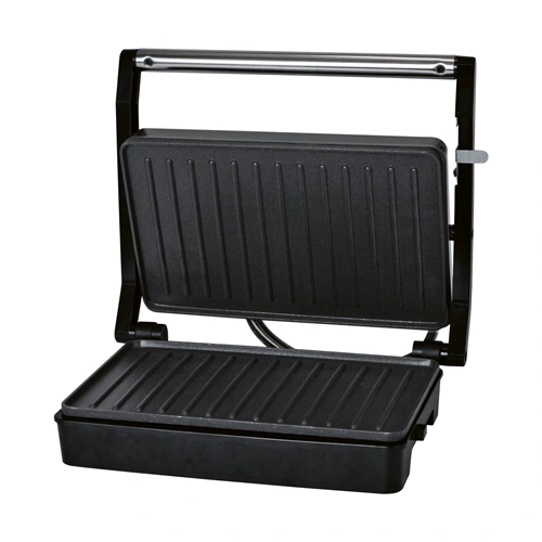 Mini kontakt grill, teljesítmény 800-1000 W, tapadásmentes, túlmelegedés elleni védelem HOME HG KG 01 / RENDELÉSRE