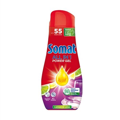 Mosogatógél 990 ml All in One Somat Lemon