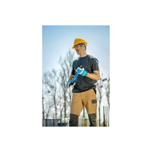 Munkavédelmi póló, XL, grafit, 100% pamut, HÖGERT HT5K410-XL / RENDELÉSRE