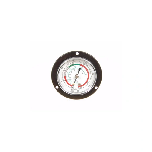 Nyomásmérő,nagynyomású (35kg/cm2, 3.5mPa hátsó csatlakozású) 1/4 coll SAE (R134a,R22) /RENDELÉSRE