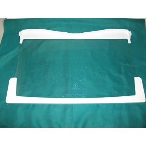 Polc (normáltéri, komplett: első-hátsó szegéllyel) INDESIT hűtőgép / RENDELÉSRE