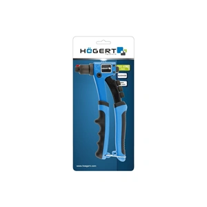 Popszegecs fogó, 215 mm, 2,4/32/4/4,8 mm fejekkel , HÖGERT HT2C152
