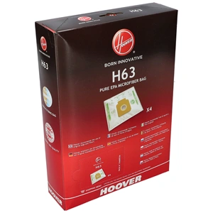 Porzsák, mikroszálas H63 4db (eredeti) HOOVER porszívó / RENDELÉSRE