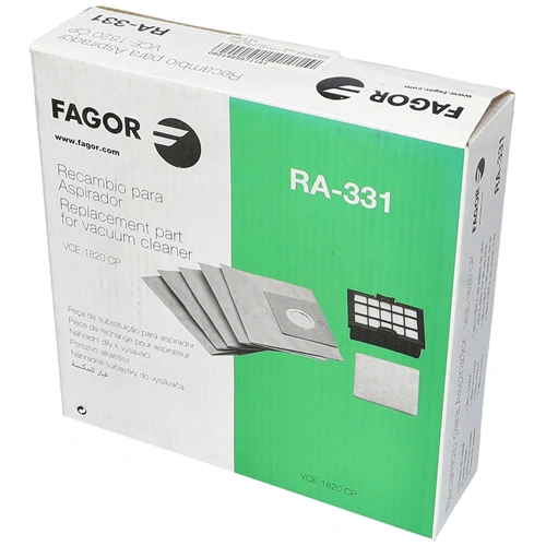 Porzsák, papír 5db-os (eredeti) FAGOR porszívó pl: VCE-1820 / RENDELÉSRE