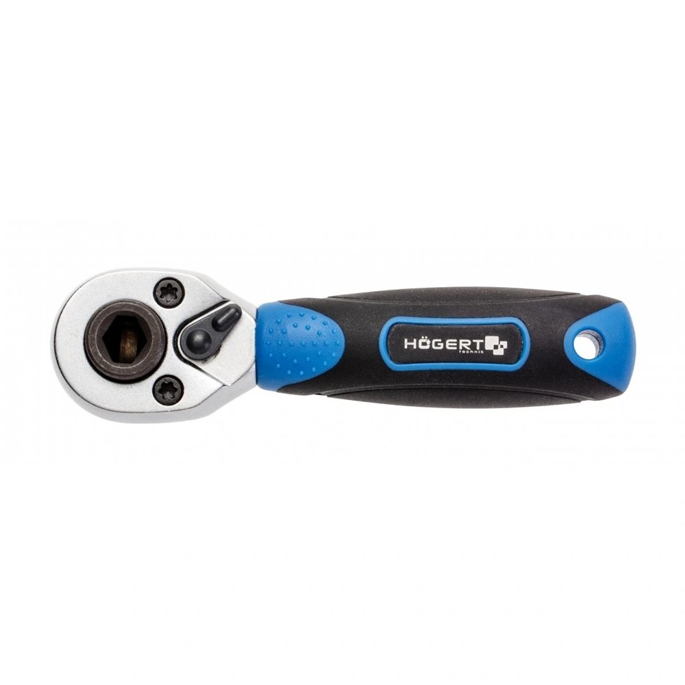 Racsnis hajtószár 1/4", 72 fogas racsni, mini, 25 év garancia, HÖGERT HT1R391