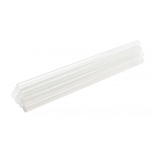 Ragasztórúd, átlátszó 250 mm, 11,2 mm, 12db/csomag, HÖGERT HT2C137