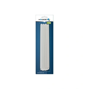 Ragasztórúd, átlátszó 250 mm, 11,2 mm, 12db/csomag, HÖGERT HT2C137