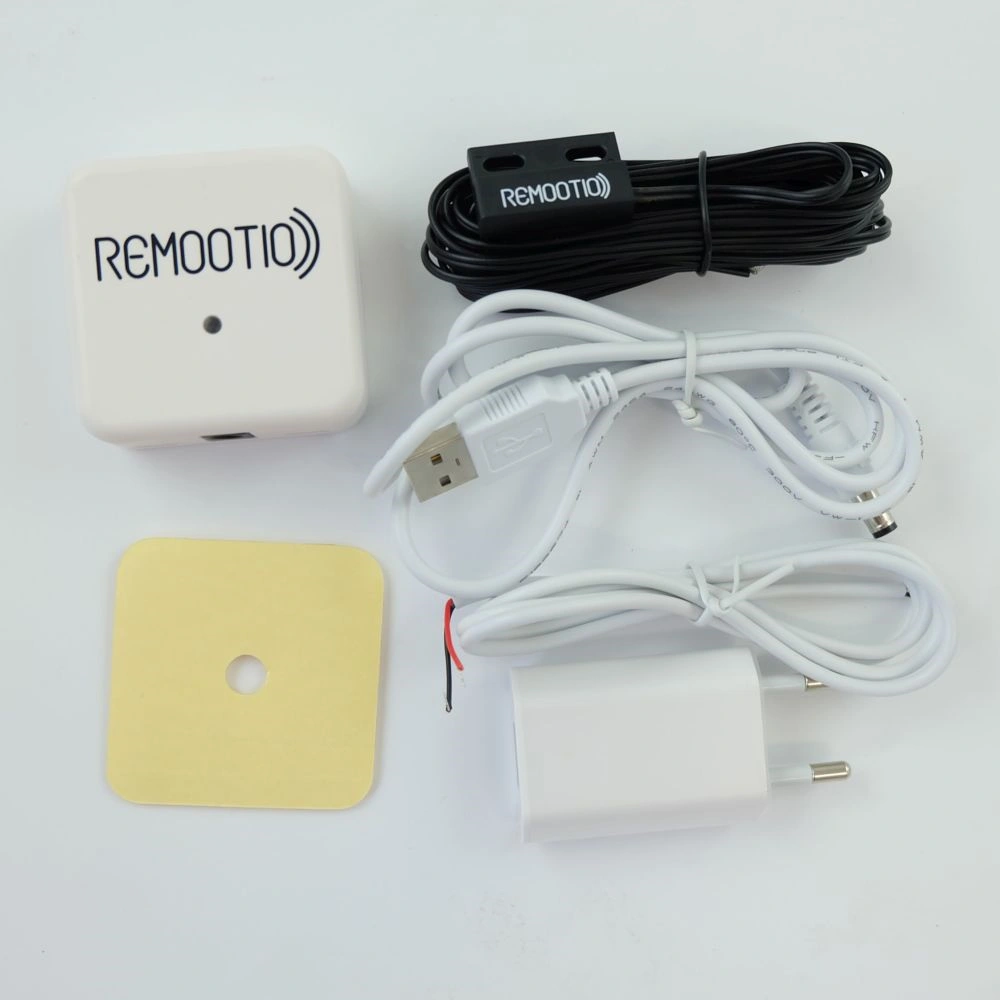 Remootio 2.0 Garázs- és kertkapunyitó készülék, WI-FI, BlueTooth és Internet, 20 kulcsos