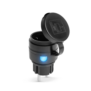 Smart Wi-Fi-si konnektor dugalj, IPX4, kültéri - Amazon Alexa, Google Home, Siri, IFTTT kompatibilitás