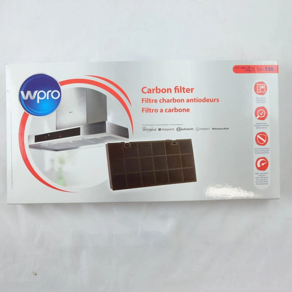 Szénszűrő ELECTROLUX, WHIRLPOOL páraelszívó / RENDELÉSRE