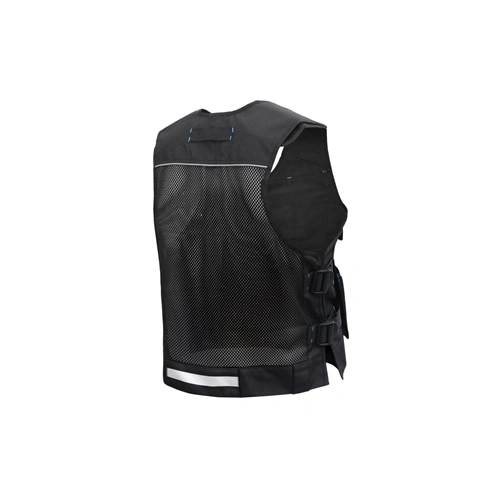 Szerszámtartó mellény, fekete, 12db nyitott zseb, 1 cipzáros, HÖGERT HT5K930 / RENDELÉSRE