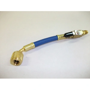 Szerviztömlő csappal 1/4Coll x 1/4Coll kék  MASTERCOOL/RENDELÉSRE