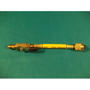 Szerviztömlő csappal 1/4Collx 1/4Coll sárga  MASTERCOOL/RENDELÉSRE