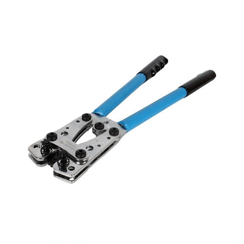 Szigeteletlen szemes sarus présszerszám, 6-10-16-25-35-50  mm², 10-1 AWG, 390  mm, HÖGERT HT1P206